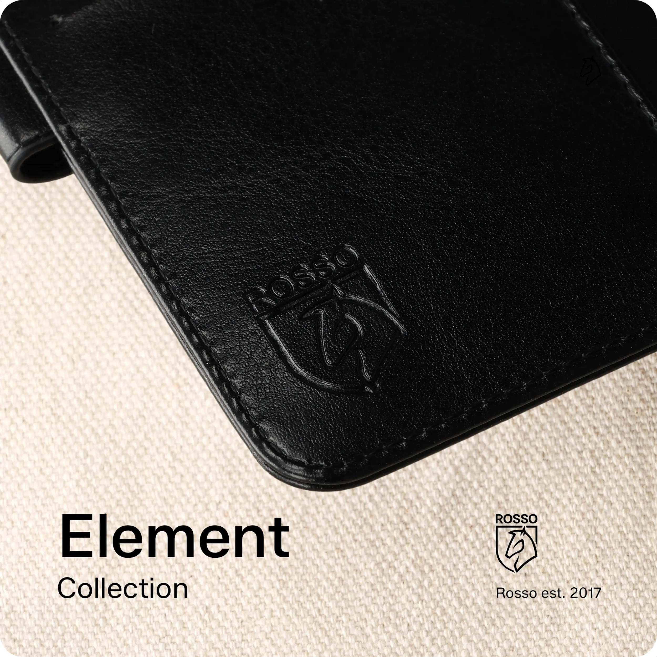 Rosso Element Xiaomi Poco X8 Pro Hoesje Book Case Wallet Zwart afbeelding 13