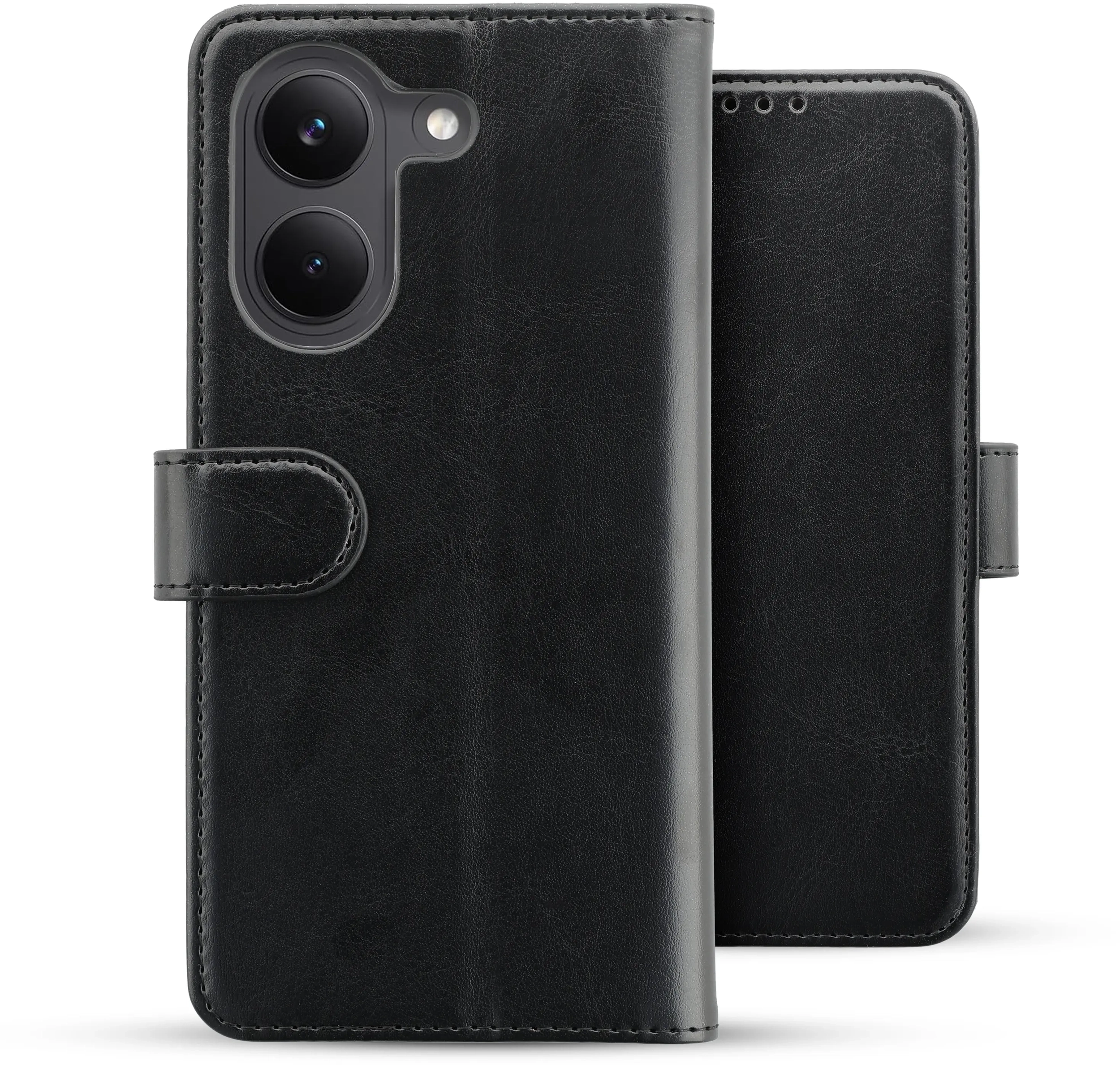 Rosso Element Xiaomi Poco X8 Pro Hoesje Book Case Wallet Zwart afbeelding 2