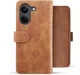 Rosso Element Xiaomi Poco X8 Pro Hoesje Book Case Wallet Bruin afbeelding 2