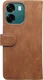 Rosso Element Oppo A6 Hoesje Book Case Wallet Bruin afbeelding 15