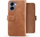 Rosso Element Oppo A6x Hoesje Book Case Wallet Bruin afbeelding 2