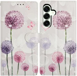Samsung Galaxy A57 Hoesje Portemonnee Book Case Paardenbloem afbeelding