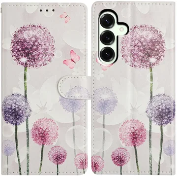 Samsung Galaxy A37 Hoesje Portemonnee Book Case Paardenbloem