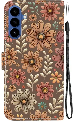 Samsung Galaxy A37 Hoesje Portemonnee Book Case Bloessem afbeelding 2