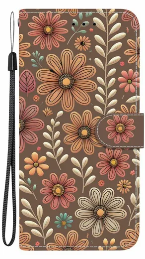 Samsung Galaxy A37 Hoesje Portemonnee Book Case Bloessem afbeelding 8