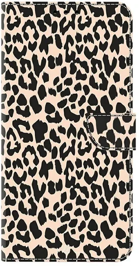 Samsung Galaxy A37 Hoesje Portemonnee Book Case Luipaard afbeelding 5