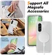 Samsung Galaxy A57 Hoesje Full Protect 360° Cover met MagSafe Matte Transparant afbeelding 5