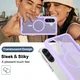 Samsung Galaxy A57 Hoesje Full Protect 360° Cover met MagSafe Matte Paars afbeelding 8
