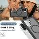 Samsung Galaxy A57 Hoesje Full Protect 360° Cover met MagSafe Matte Zwart afbeelding 9