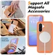 Samsung A37 / A36 / A56 Hoesje Full Protect 360° Cover MagSafe Matte Oranje afbeelding 4