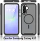 Samsung A37 / A36 / A56 Hoesje Full Protect 360° Cover MagSafe Matte Zwart afbeelding 7