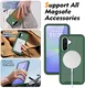 Samsung A37 / A36 / A56 Hoesje Full Protect 360° Cover MagSafe Matte Groen afbeelding 5