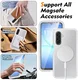 Samsung A17 / A16 / A26 Hoesje Full Protect 360° Cover MagSafe Matte Transparant afbeelding 4