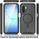 Samsung A17 / A16 / A26 Hoesje Full Protect 360° Cover MagSafe Matte Zwart afbeelding 9