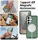 Samsung Galaxy S26 Ultra Hoesje Full Protect 360° Cover met MagSafe Matte Groen afbeelding 5