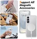 Samsung S26 Plus Hoesje Full Protect 360° Cover met MagSafe Matte Transparant afbeelding 4