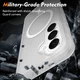 Samsung Galaxy S26 Hoesje Full Protect 360° Cover met MagSafe Matte Transparant afbeelding 4