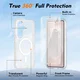 Samsung Galaxy S26 Hoesje Full Protect 360° Cover met MagSafe Matte Transparant afbeelding 7