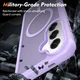 Samsung Galaxy S26 Hoesje Full Protect 360° Cover met MagSafe Matte Paars afbeelding 3
