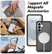 Samsung Galaxy S26 Hoesje Full Protect 360° Cover met MagSafe Matte Zwart afbeelding 4