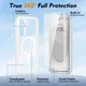 Samsung Galaxy S25 FE Hoesje Full Protect 360° Cover MagSafe Matte Transparant afbeelding 6