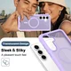 Samsung Galaxy S25 FE Hoesje Full Protect 360° Cover met MagSafe Matte Paars afbeelding 8