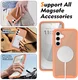 Samsung Galaxy S25 FE Hoesje Full Protect 360° Cover met MagSafe Matte Oranje afbeelding 6