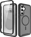 Samsung Galaxy S25 FE Hoesje Full Protect 360° Cover met MagSafe Matte Zwart
