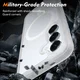 Samsung Galaxy S25 Hoesje Full Protect 360° Cover met MagSafe Matte Transparant afbeelding 4