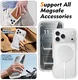 Apple iPhone 17 Pro Max Hoesje Full Protect 360° Cover MagSafe Matte Transparant afbeelding 5