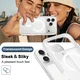 Apple iPhone 17 Pro Max Hoesje Full Protect 360° Cover MagSafe Matte Transparant afbeelding 8