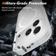 Apple iPhone 17 Pro Hoesje Full Protect 360° Cover met MagSafe Matte Transparant afbeelding 4