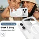 Apple iPhone 17 Pro Hoesje Full Protect 360° Cover met MagSafe Matte Transparant afbeelding 8