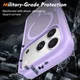 Apple iPhone 17 Pro Hoesje Full Protect 360° Cover met MagSafe Matte Paars afbeelding 4