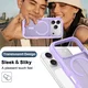Apple iPhone 17 Pro Hoesje Full Protect 360° Cover met MagSafe Matte Paars afbeelding 5
