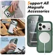 Apple iPhone 17 Pro Hoesje Full Protect 360° Cover met MagSafe Matte Groen afbeelding 7