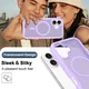 Apple iPhone 17 Hoesje Full Protect 360° Cover met MagSafe Matte Paars afbeelding 6