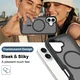 Apple iPhone 17 Hoesje Full Protect 360° Cover met MagSafe Matte Zwart afbeelding 6