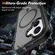 Apple iPhone 17 Hoesje Full Protect 360° Cover met MagSafe Matte Zwart afbeelding 3