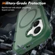 Apple iPhone 17 Hoesje Full Protect 360° Cover met MagSafe Matte Groen afbeelding 4