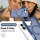 Apple iPhone 17 Hoesje Full Protect 360° Cover met MagSafe Matte Blauw afbeelding 6