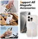 Apple iPhone 16 Pro Hoesje Full Protect 360° Cover met MagSafe Matte Transparant afbeelding 5