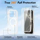 Apple iPhone 16 Pro Hoesje Full Protect 360° Cover met MagSafe Matte Transparant afbeelding 7