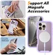 Apple iPhone 16 Pro Hoesje Full Protect 360° Cover met MagSafe Matte Paars afbeelding 5