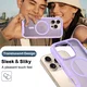 Apple iPhone 16 Pro Hoesje Full Protect 360° Cover met MagSafe Matte Paars afbeelding 8