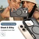 Apple iPhone 16 Pro Hoesje Full Protect 360° Cover met MagSafe Matte Zwart afbeelding 9