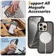 Apple iPhone 16 Pro Hoesje Full Protect 360° Cover met MagSafe Matte Zwart afbeelding 4