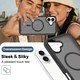 Apple iPhone 16 Plus Hoesje Full Protect 360° Cover met MagSafe Matte Zwart afbeelding 6