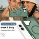 Apple iPhone 16 Plus Hoesje Full Protect 360° Cover met MagSafe Matte Groen afbeelding 6