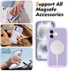 Apple iPhone 16 Hoesje Full Protect 360° Cover met MagSafe Matte Paars afbeelding 5